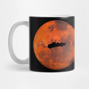 Tesla Roadster in Space Mug